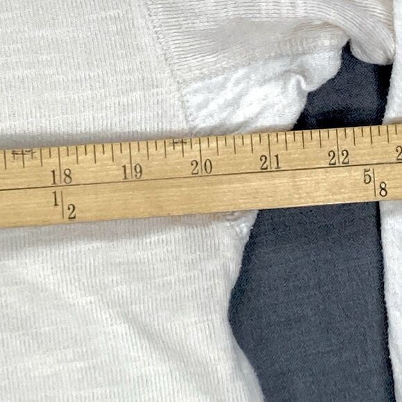 We The Free Back At It Henley Top XS Tan Oversized Slouchy Dolman Sleeves Casual - Picture 12 of 16